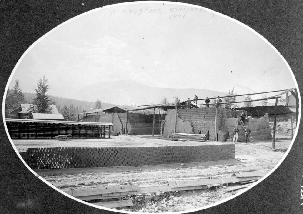Fairview Brickyard in the Kootenays  1898